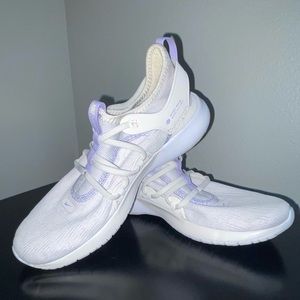 Purple Nike Flex Running Shoes